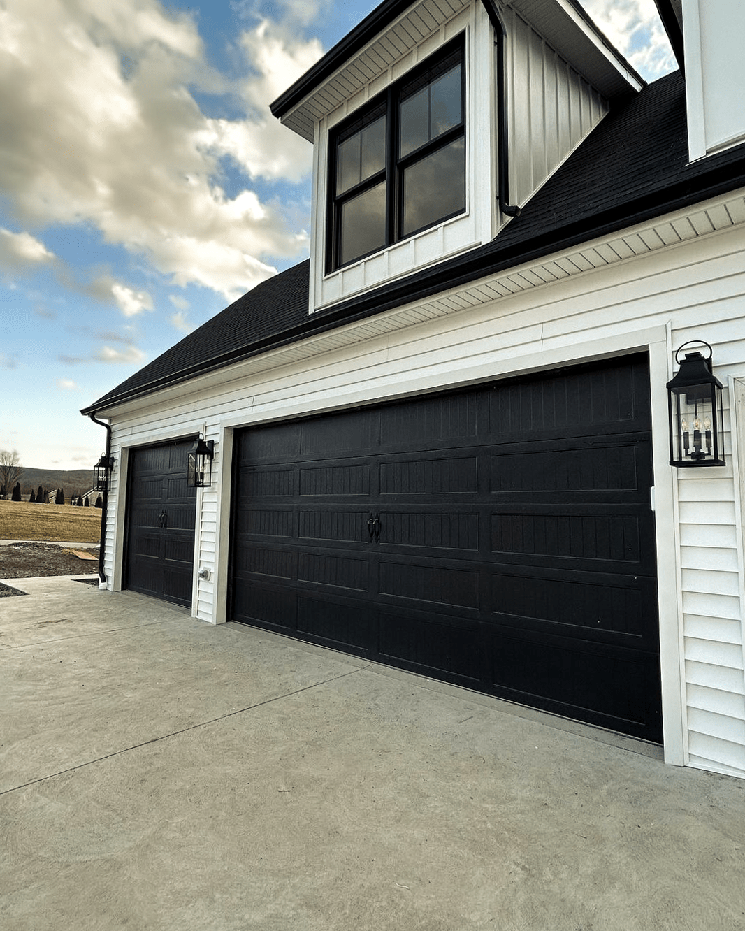 Beautiful garage door installation