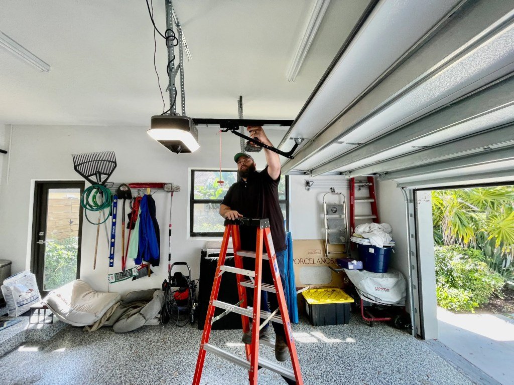 Professional garage door repair service