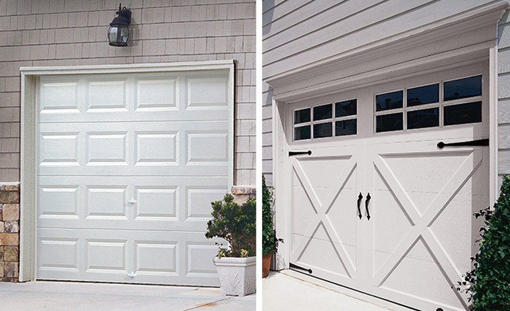 Carriage house style garage doors