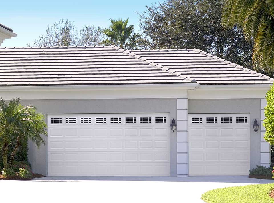 Beautiful residential garage door